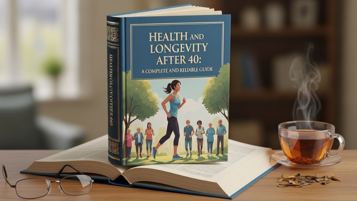 Health and Longevity After 40: A Complete and Reliable Guide.3D, Realistic