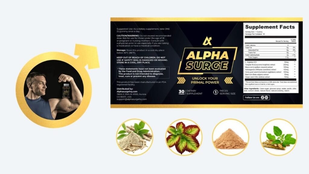 Key Benefits of Alpha Surge Supplement