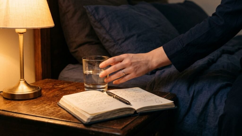 Healthy nighttime routine to improve sleep quality and support weight loss after 40