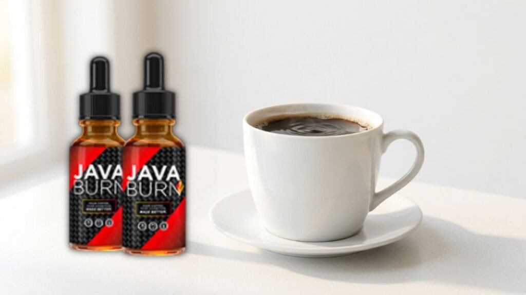 Java Burn Review: Can This Coffee Hack Really Boost Your Metabolism After 40? 2 Java Burn supplement packet next to morning coffee