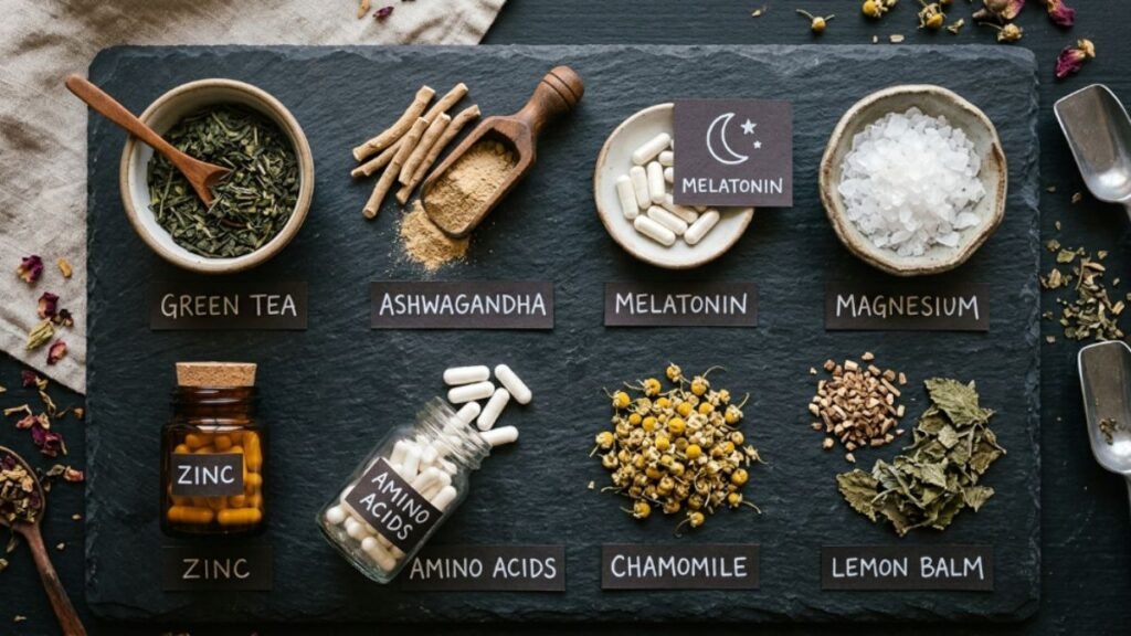 Resurge Review: Can This Deep Sleep Formula Really Boost Energy and Metabolism After 40? 4 Resurge 8 ingredients melatonin ashwagandha magnesium L-arginine