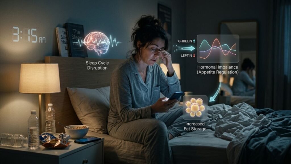 Sleep Disruption and Weight Gain The Connection Most Diets Ignore