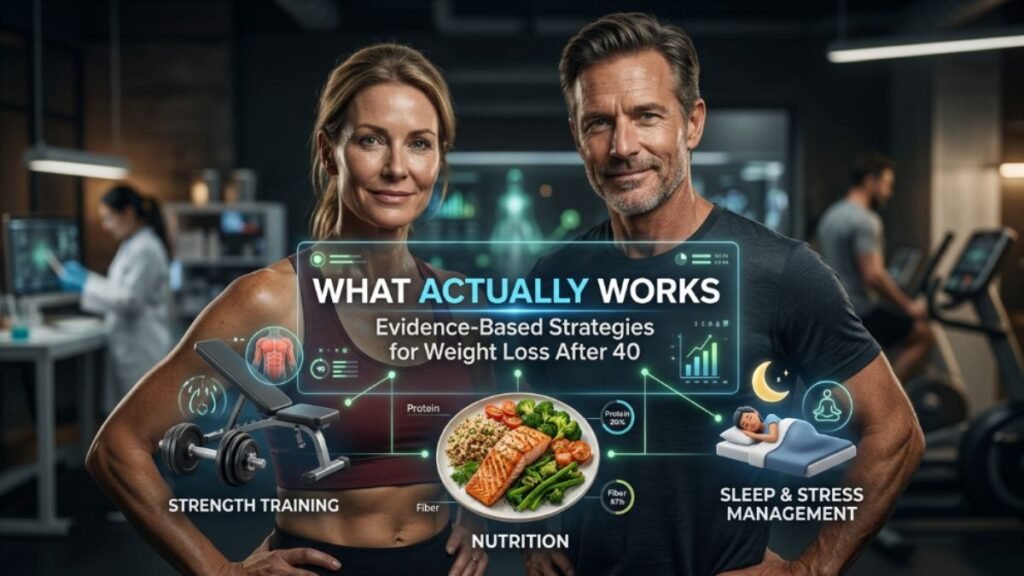 What Actually Works Evidence-Based Strategies for Weight Loss After 40