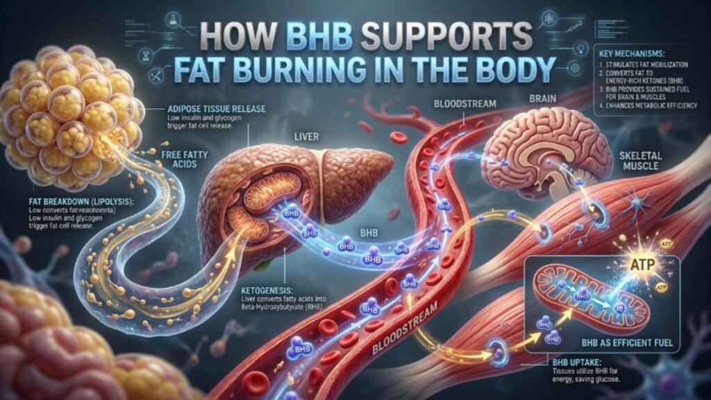 how BHB supports fat burning in the body