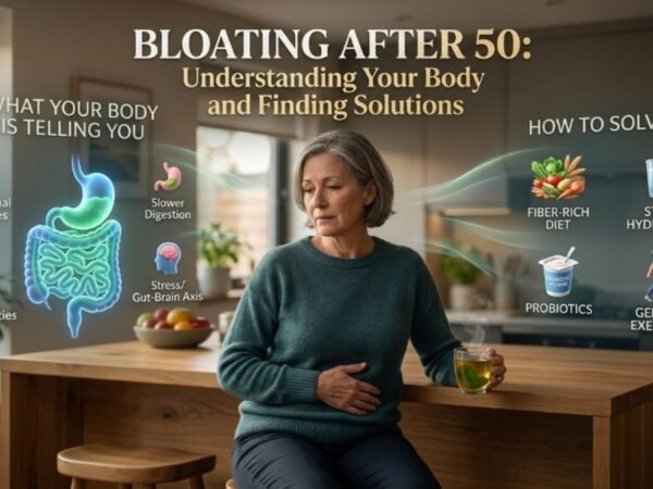 Bloating After 50: Causes and Solutions That Actually Help