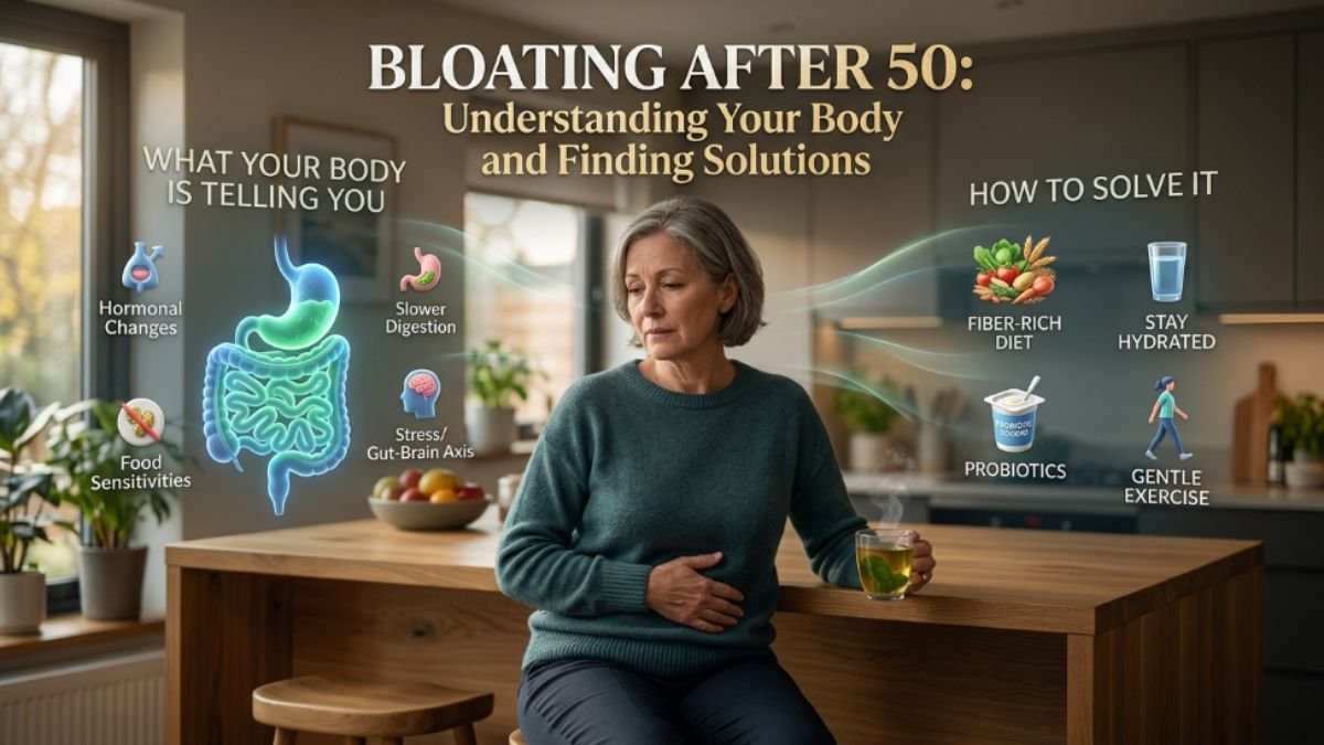 Bloating After 50: Causes and Solutions That Actually Help