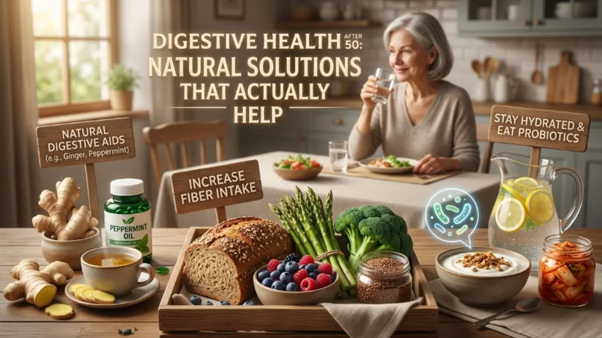 Digestive Problems After 50 Natural Solutions That Actually Help