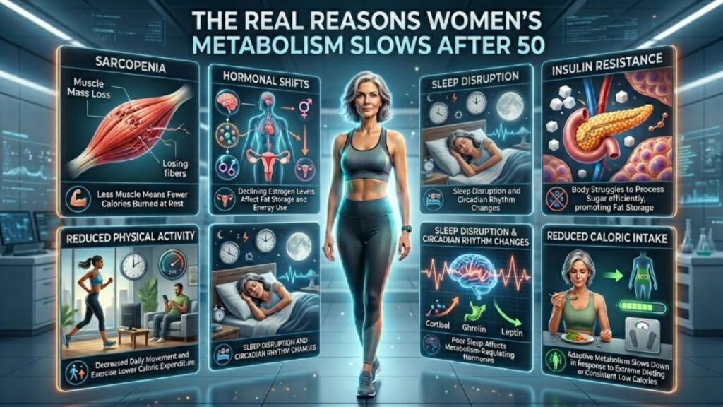 Why Your Metabolism Slows Down After 50 — And 5 Things That Actually Help 3 The Real Reasons Your Metabolism Slows After 50
