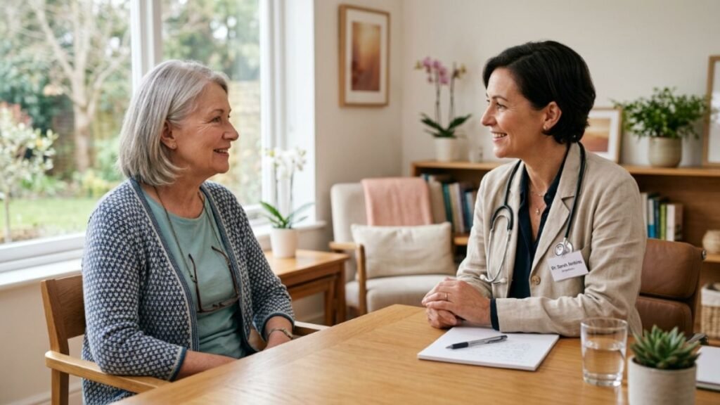 Hidden Signs Your Blood Sugar Is Off — Even If Your Doctor Says You're "Fine" 5 confident healthy woman over 50 with steady blood sugar